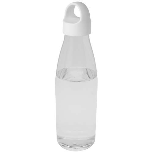 PF100835-1Bergen Trinkflasche aus recyceltem Kunststoff 800 ml_ transparent klar