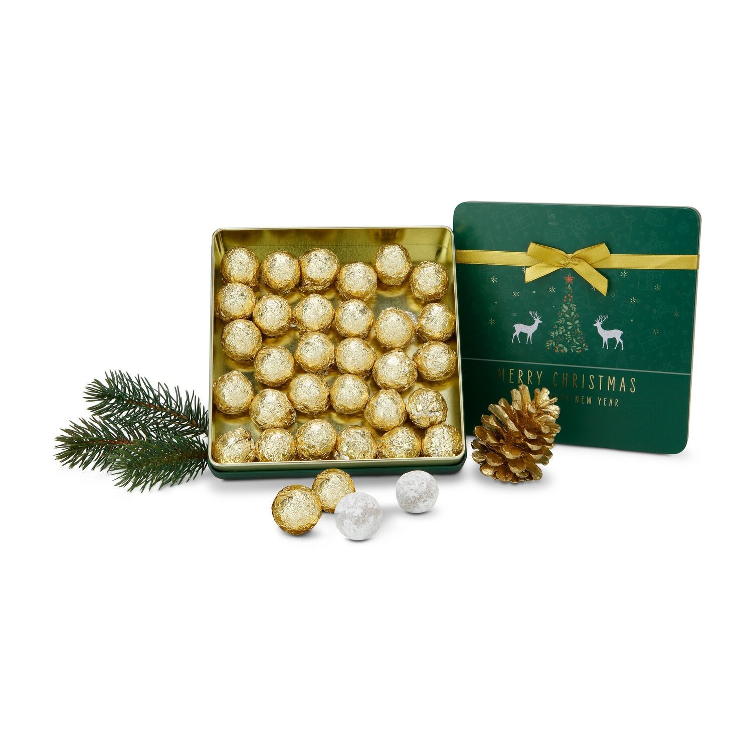 RP2143Weihnachtliche Champagnertrueffel