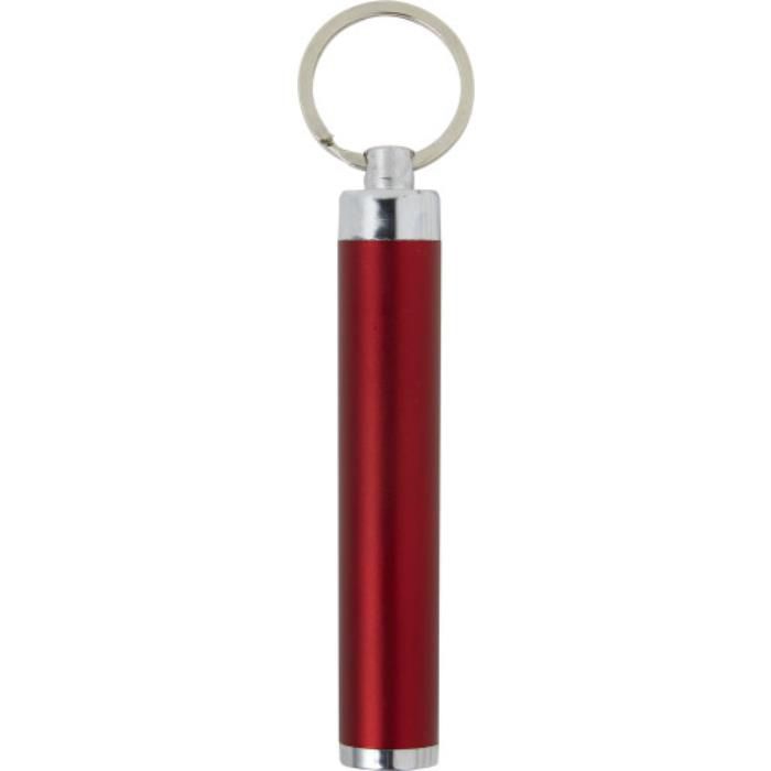 2-in1 LED-Taschenlampe aus ABS Zola, Rot