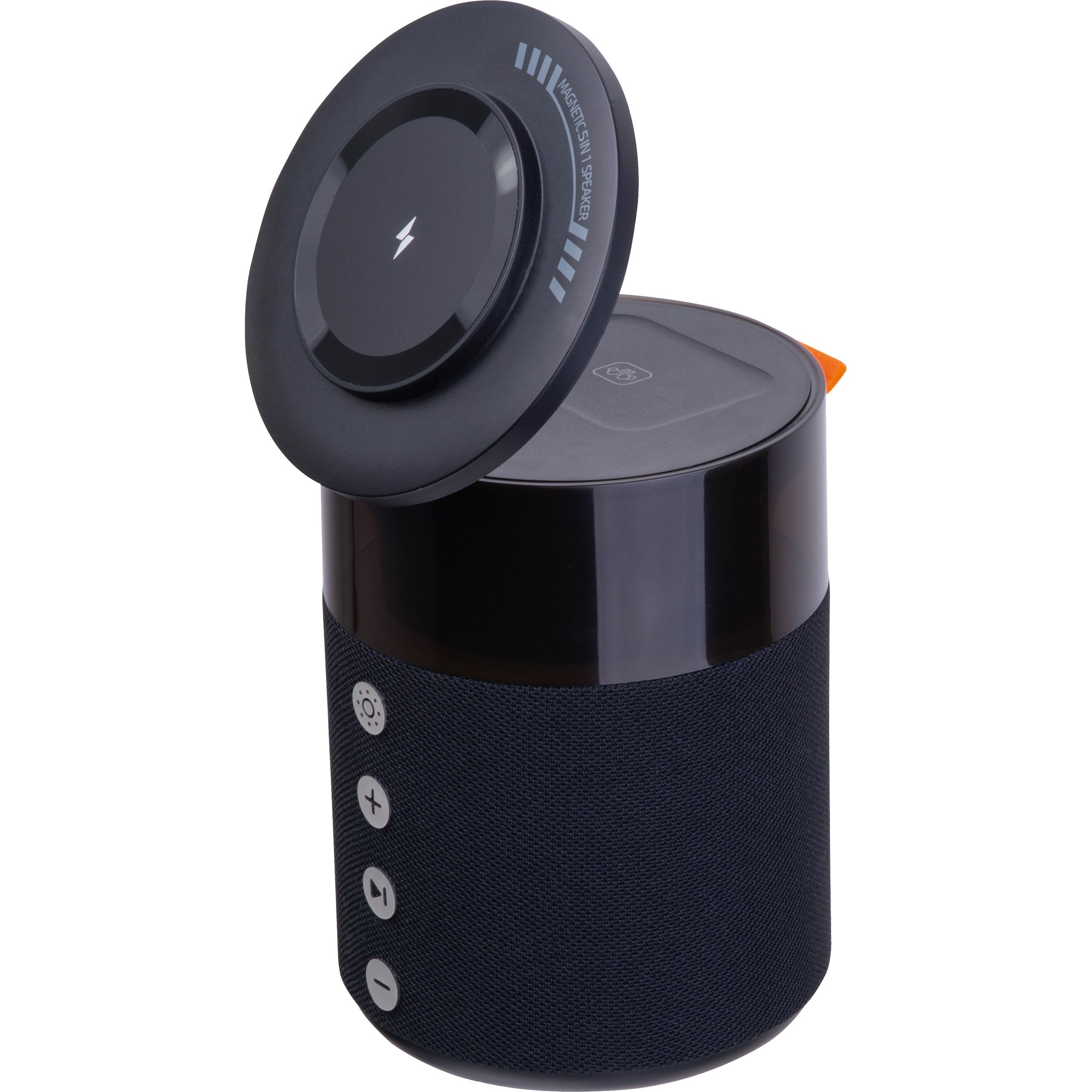 MAF255-03Ferraghini 5 in 1 Lautsprecher mit Wireless Charger RILEY_ schwarz