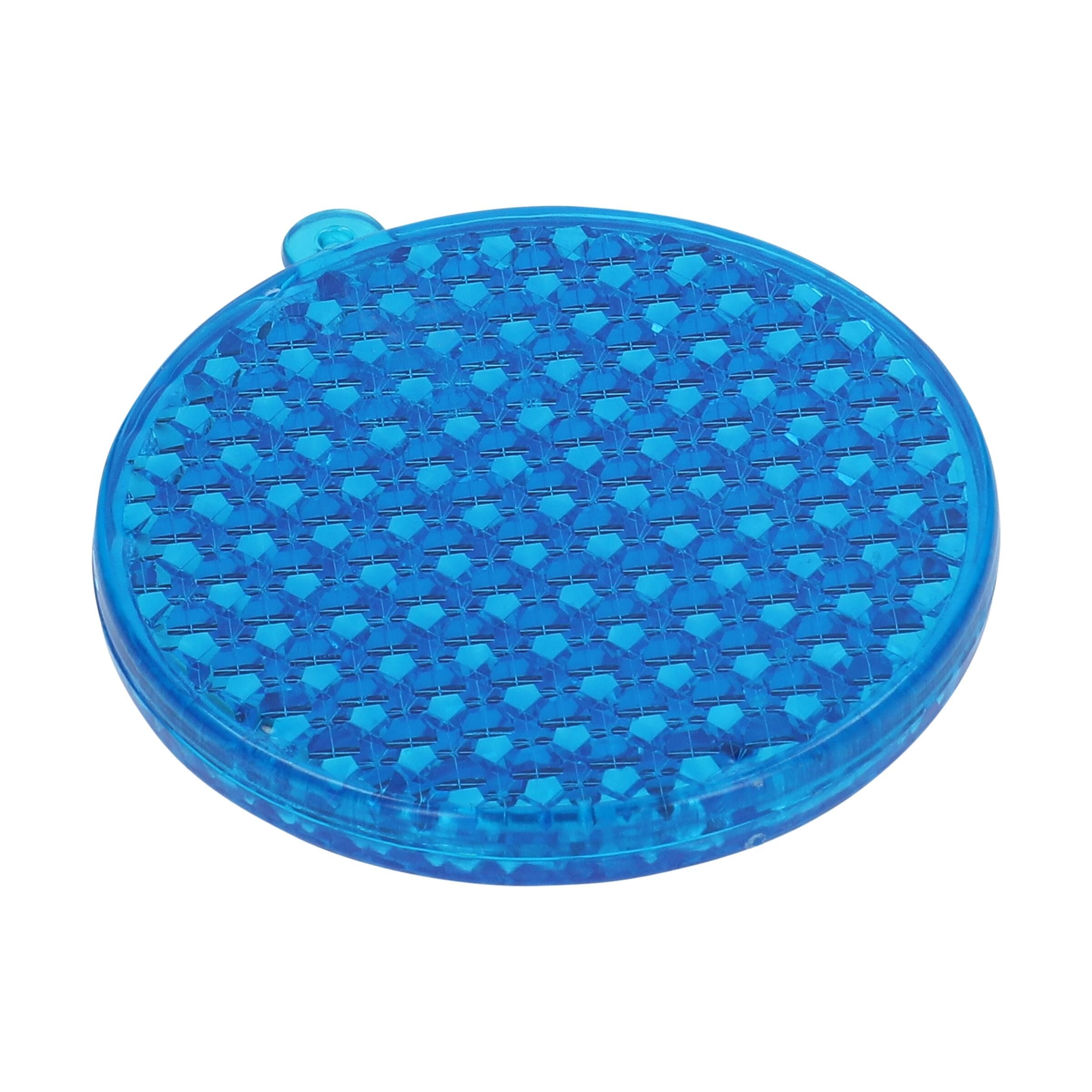 EL03780-2Reflektor _Rund_ transparent-blau