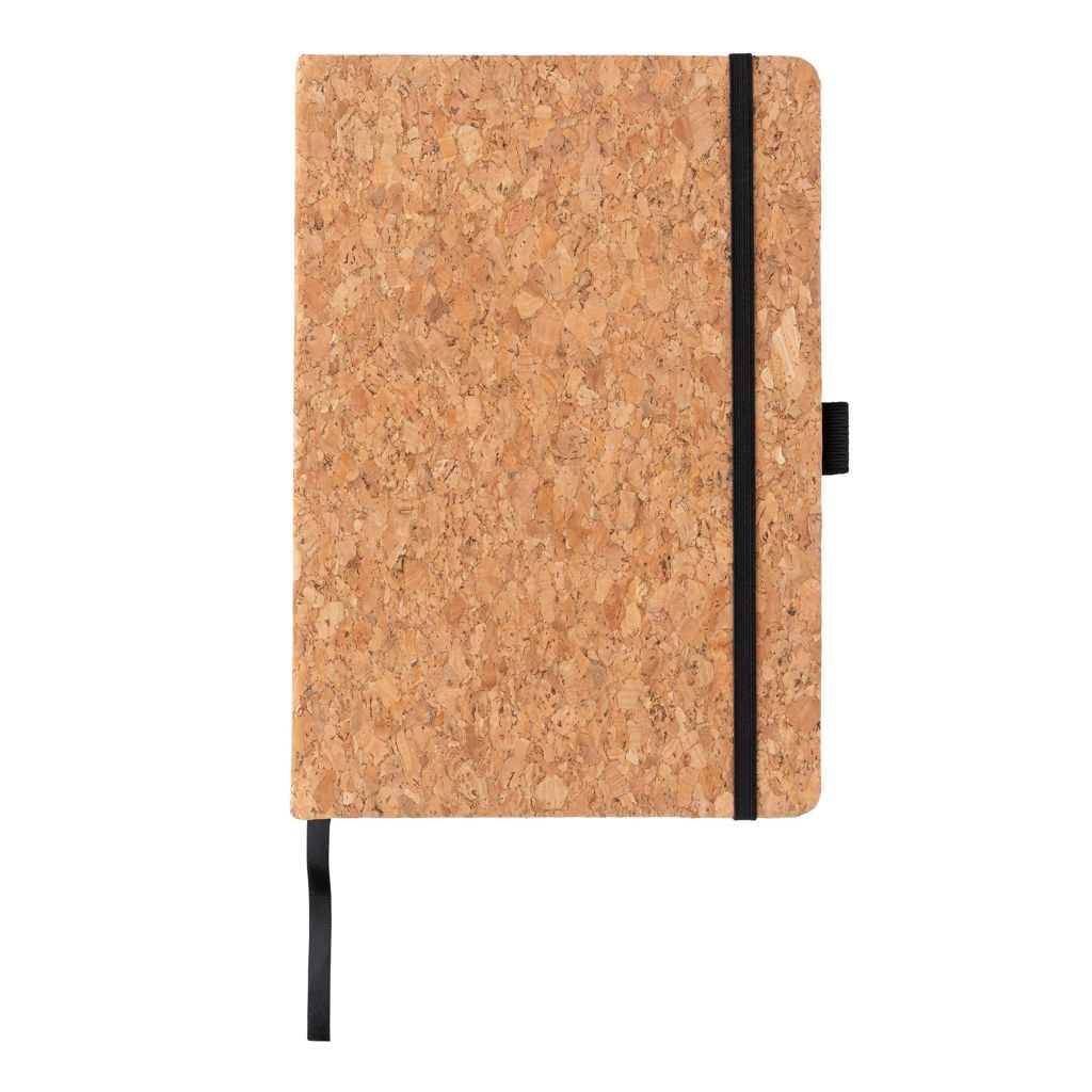 XDP774.24-9Kork Hardcover Notizbuch A5_ braun