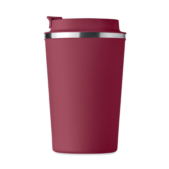 MO6276-02Brace Doppelwandiger Becher 350ml_ bordeaux
