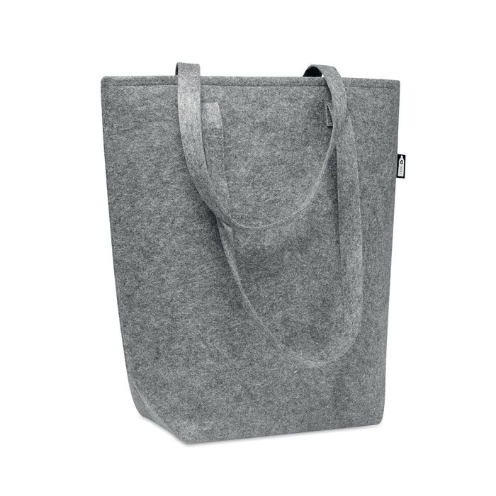 MO6185-07Taslo Shopping Tasche RPET-Filz_ Grau