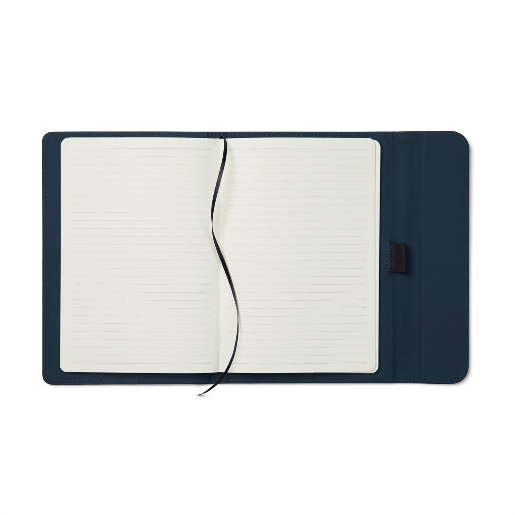 XDV77310-5VINGA Baltimore GRS-zertifiziertes Papier _ PU-Notizbuch_ navy blau