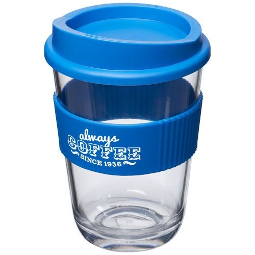 PF210090-8Americano® Cortado 300 ml Becher mit Griff_ mittelblau