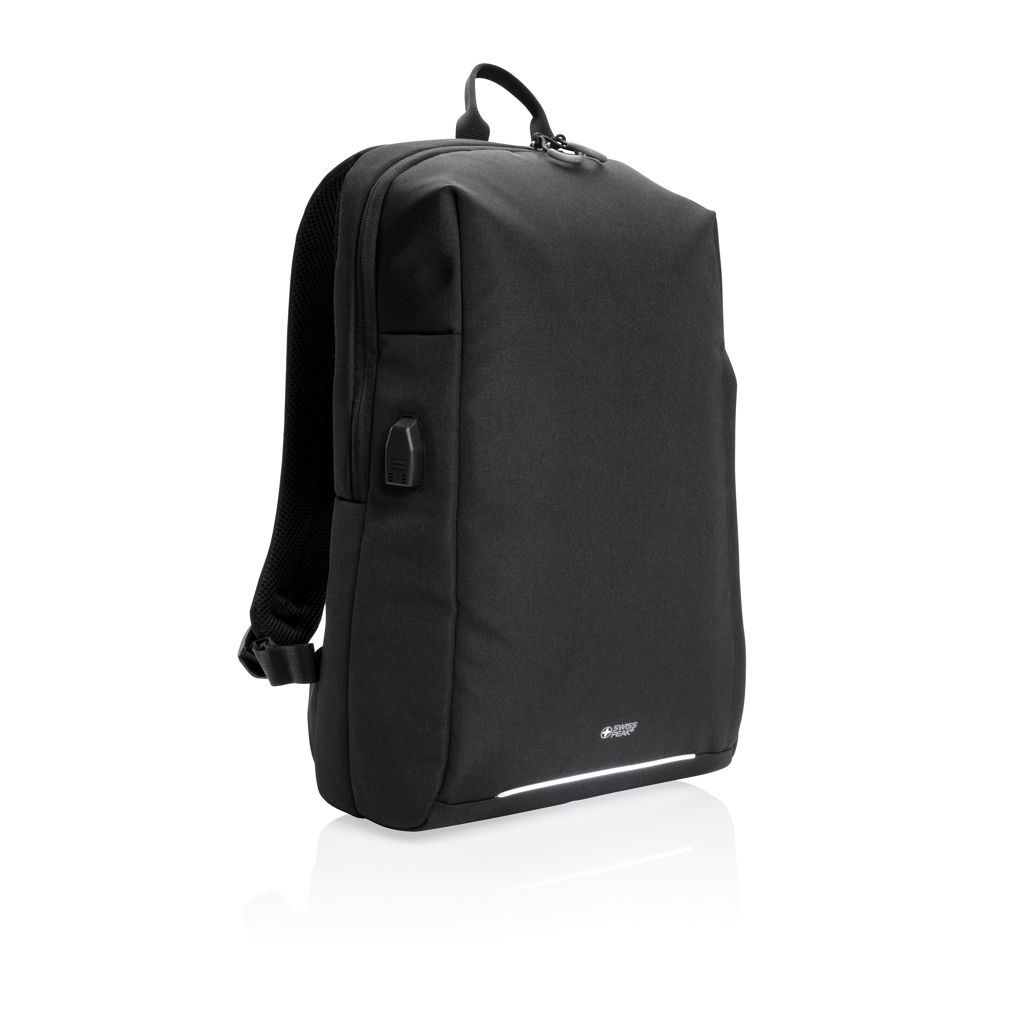XDP763.16Swiss Peak AWARE™ RFID und USB A-Laptop-Rucksack