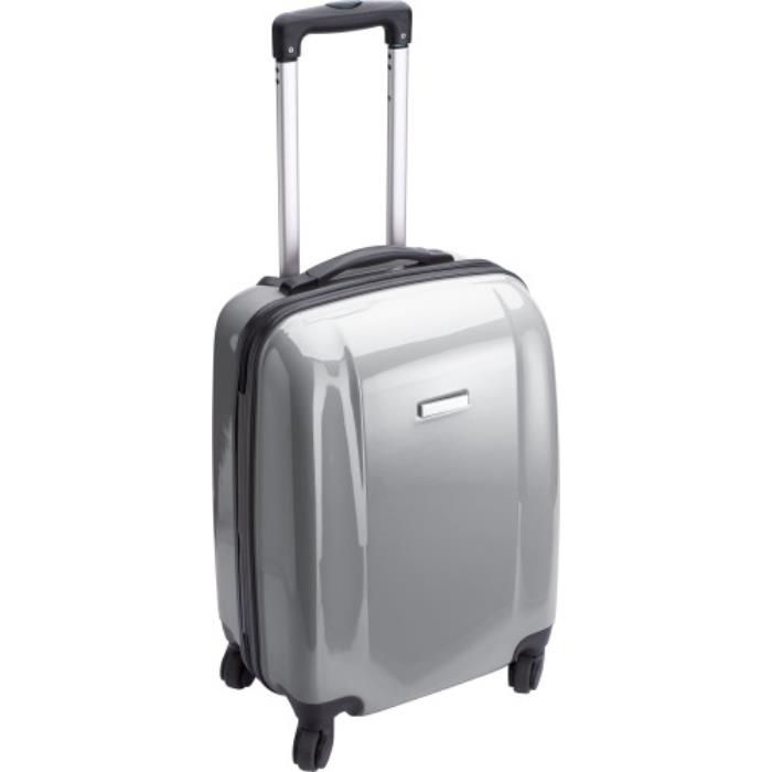 GI5392-03Trolley aus ABS-Kunststoff Verona_ Grau GI5392-03Trolley aus ABS-Kunststoff Verona_ Grau