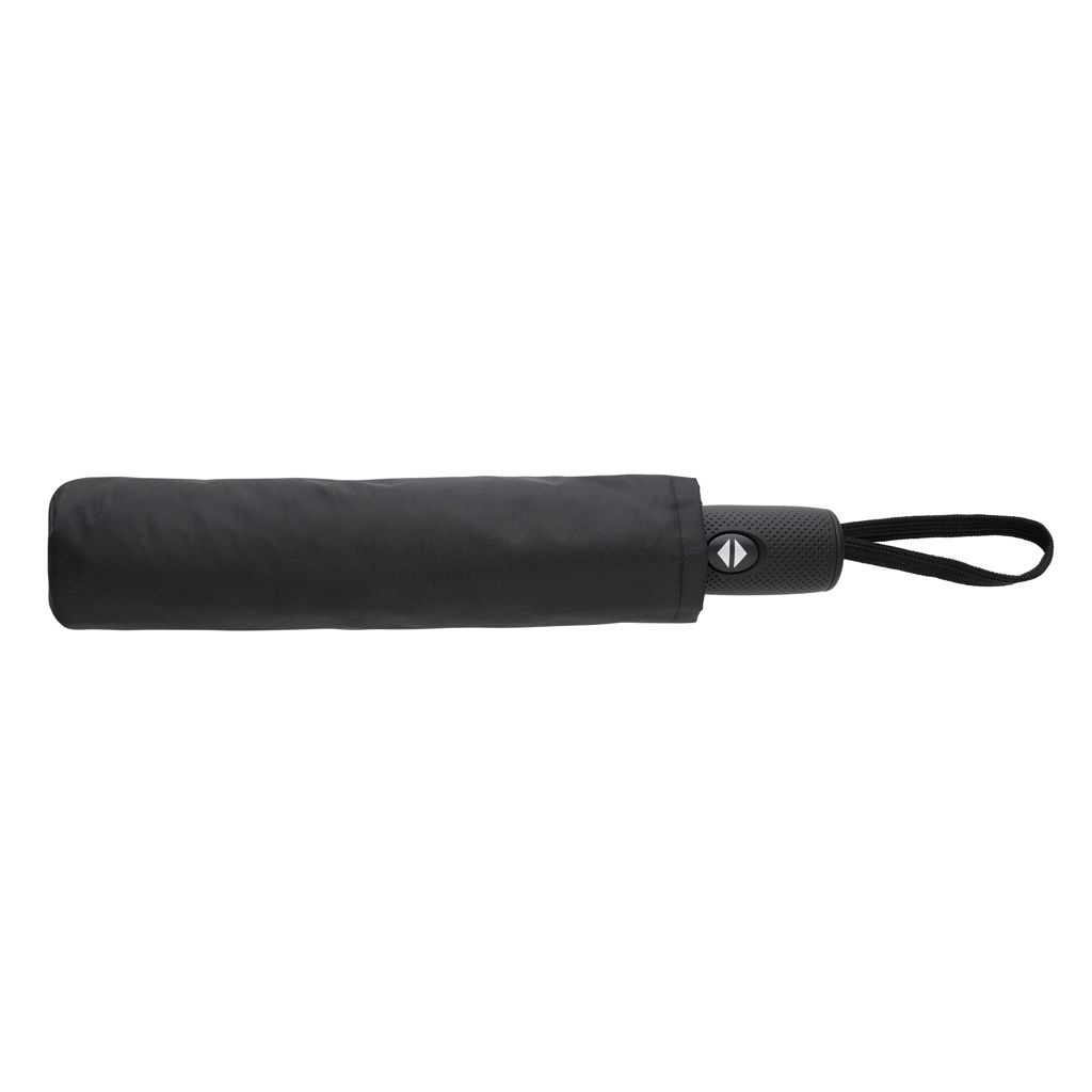 XDP850.73-01Swiss Peak Vito Aware™ RPET 21_ Schirm mit auto open_close_ schwarz