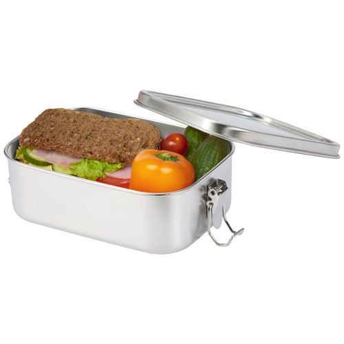 PF113339-1Titan 750 ml Lunchbox aus recyceltem Edelstahl_ silber