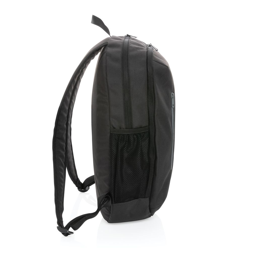 XDP760.17-1Impact AWARE™ 300D RPET Casual Rucksack_ schwarz