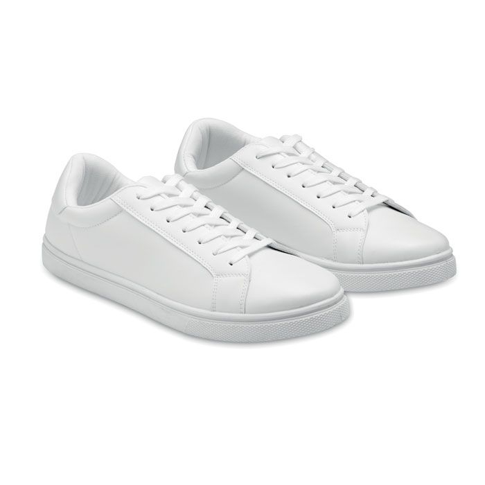 MO2043Blancos Sneakers aus PU Gr. 43
