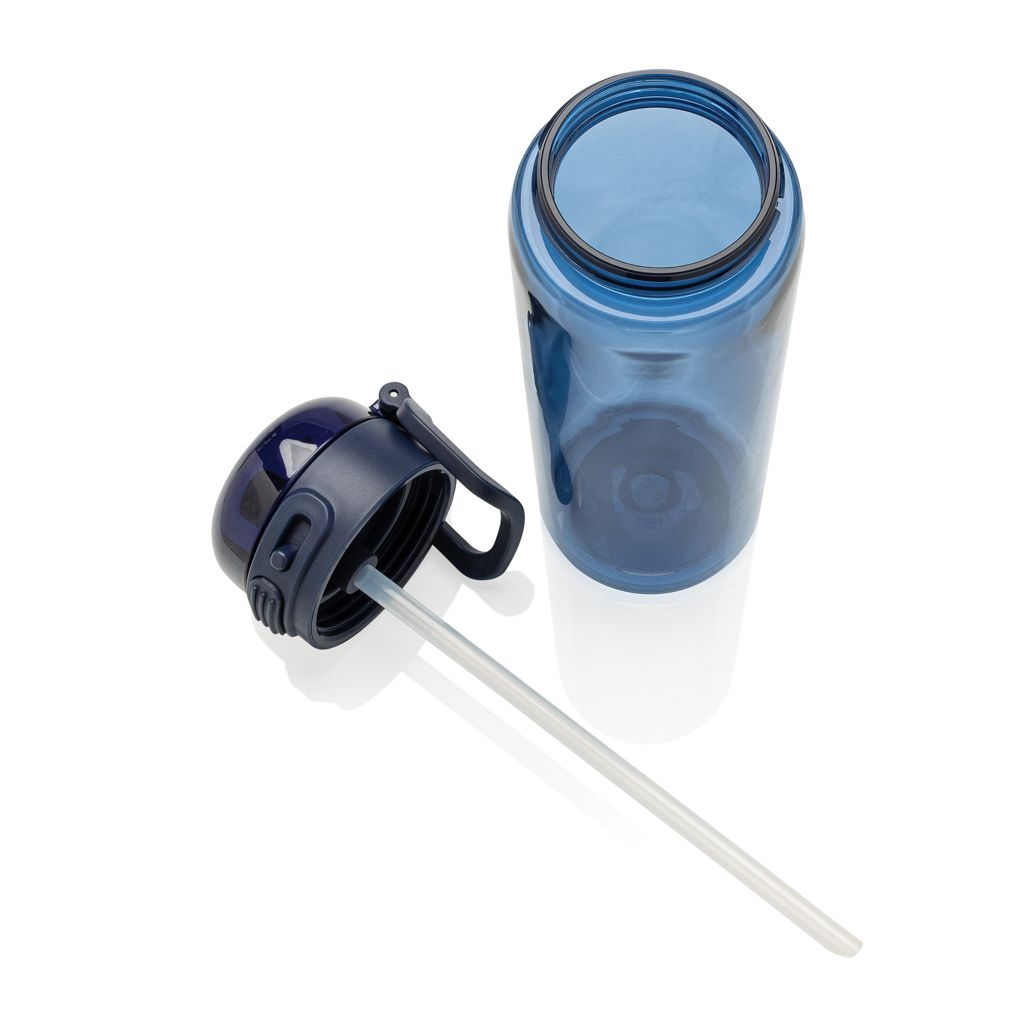 XDP437.70-25Sip'nLock RCS rPET auslaufsichere Sport-Trinkflasche 800ml_ navy blau