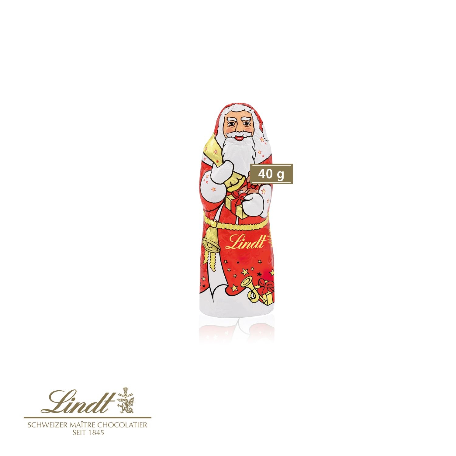 CD95456-01Weihnachtsmann von Lindt_ 40 g_ Lindt Weihnachtsmann