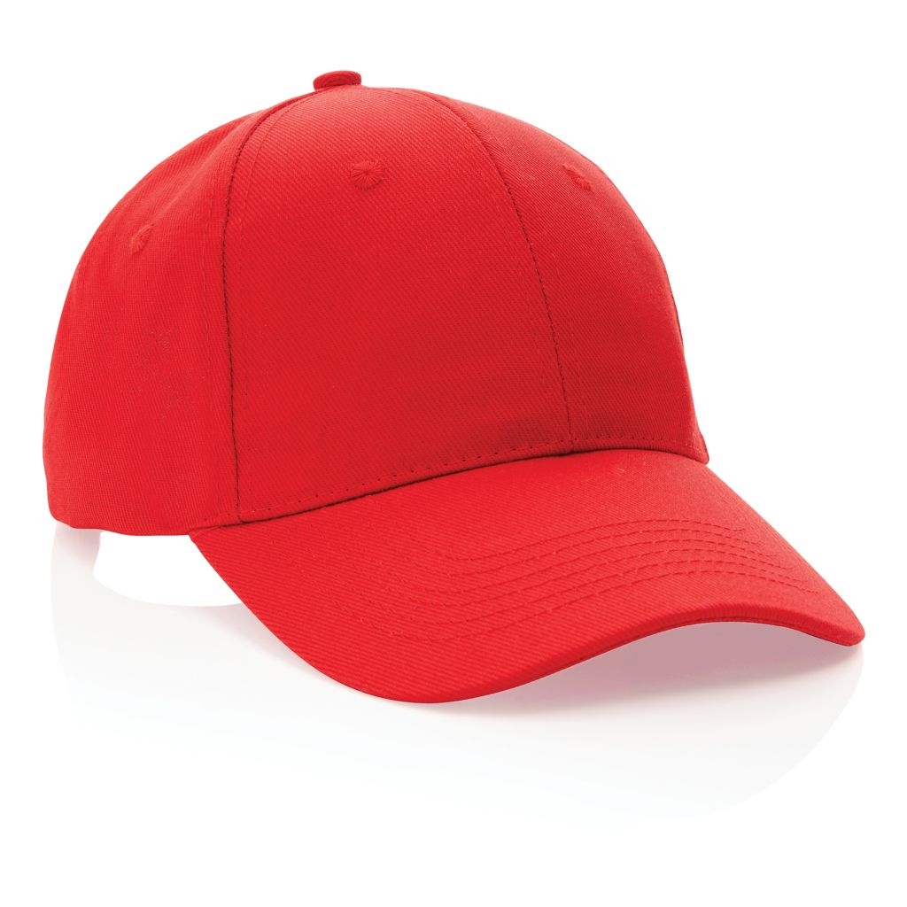 XDP453.30-4Impact 6 Panel Kappe aus 280gr rCotton mit AWARE™ Tracer_ rot