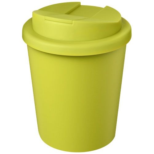 PF210455-17Americano® Espresso Eco 250 ml recycelter Isolierbecher mit auslaufsicherem Deckel_ limone