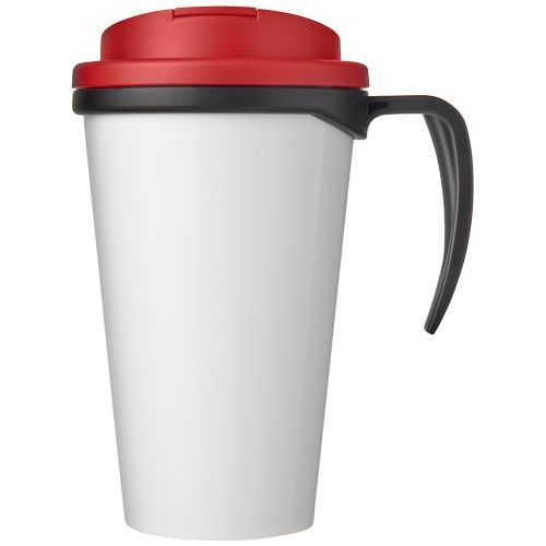 PF210420-3Brite-Ameriano® Grande 350 ml Isolierbecher mit auslaufsicherem Schraubverschluss_ schwarz_rot