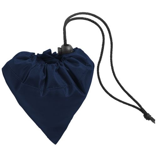 PF120119-2Bungalow faltbare Polyester Tragetasche 7L_ navy
