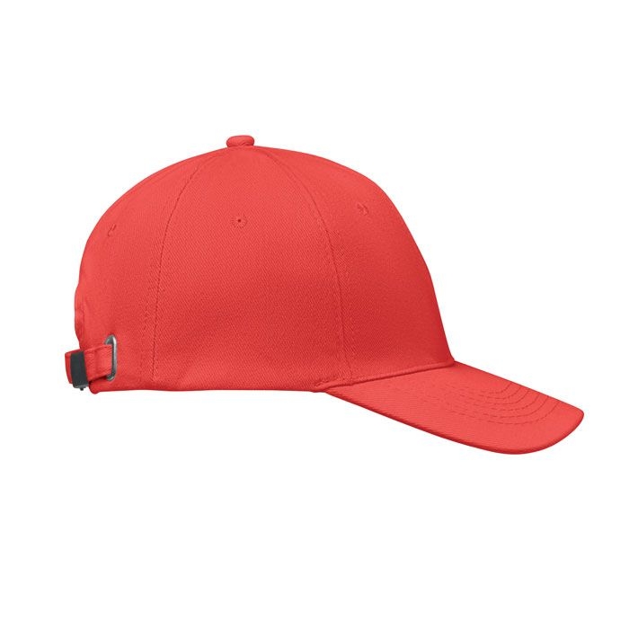 MO1464-05Buffalo Baseball cap 6 panels 260g_m²_ rot