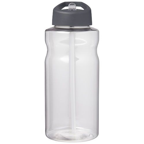 PF210176-7H2O Active® Big Base 1L Sportflasche mit Ausgussdeckel_ grau