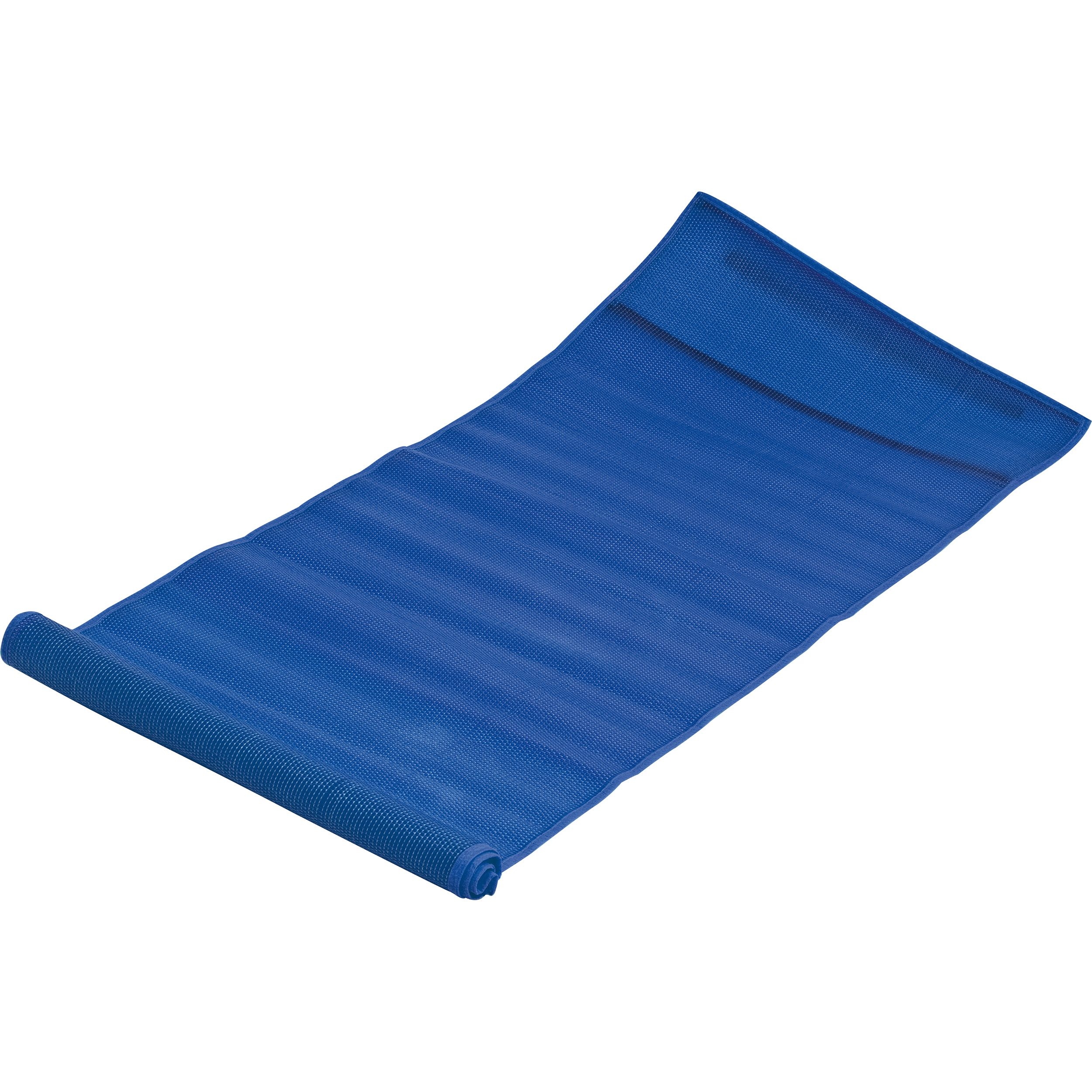 MA58613-04Strandmatte aus wasserabweisendem Kunststoff KAROLINA_ blau