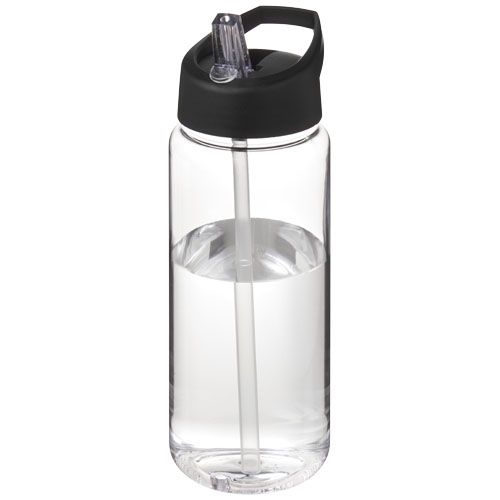 PF210446-9H2O Active® Octave Tritan™ 600 ml Sportflasche mit Ausgussdeckel_ transparent klar_schwarz PF210446-9H2O Active® Octave Tritan™ 600 ml Sportflasche mit Ausgussdeckel_ transparent klar_schwarz