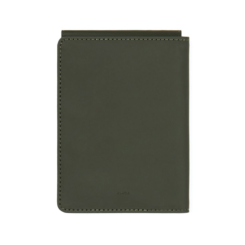 XDV82001-07VINGA Baltimore RCS recycelte Polyester-RFID-Reisepasshuelle_ gruen
