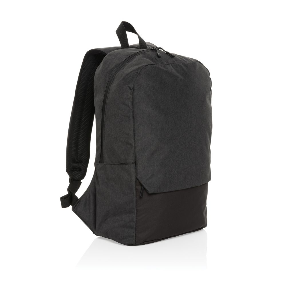 XDP763.25-1Kazu AWARE™ 15_6_ RPET Laptop-Rucksack_ schwarz