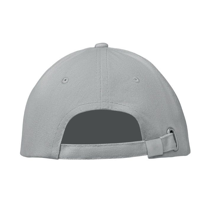 MO1464-07Buffalo Baseball cap 6 panels 260g_m²_ grau