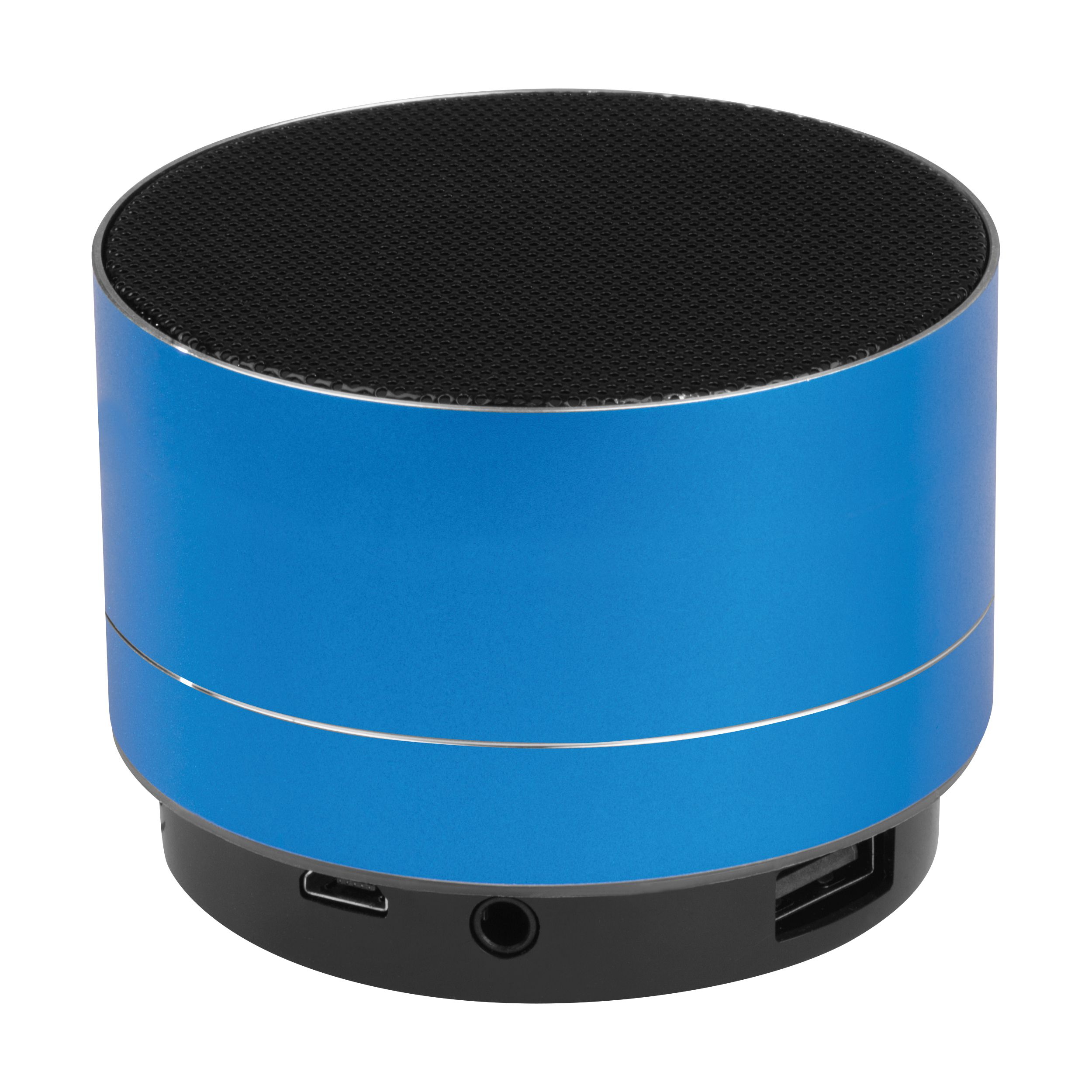 Bluetooth Lautsprecher aus Aluminium, blau
