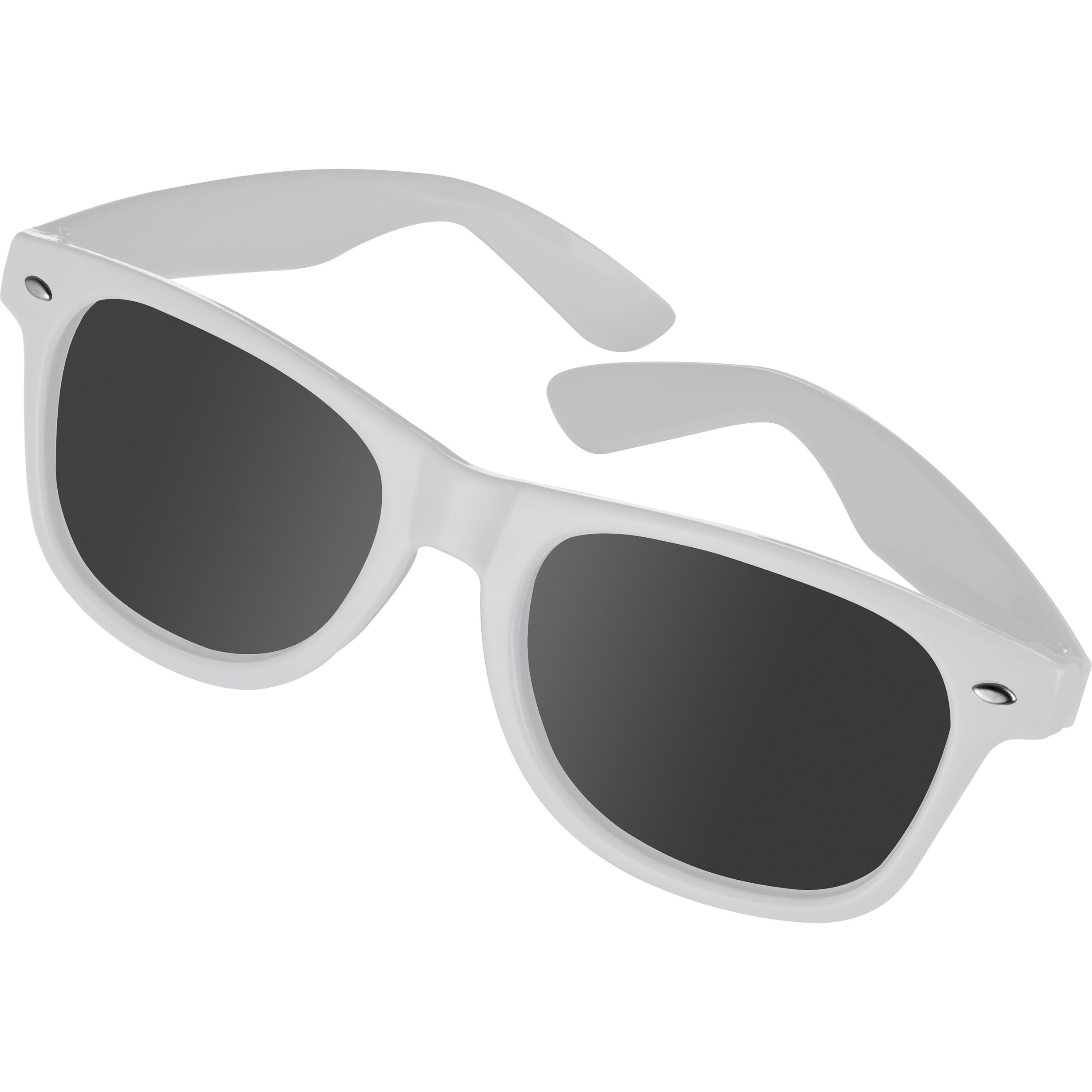 MA58758-06Sonnenbrille aus Kunststoff im _Nerdlook_ UV 400 Schutz GIANNA_ weiss