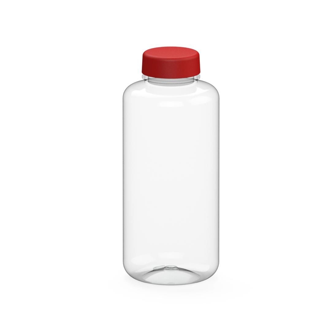 EL02214-4Trinkflasche _Refresh_ 1 l_ RENEW_ transparent_ standard-rot