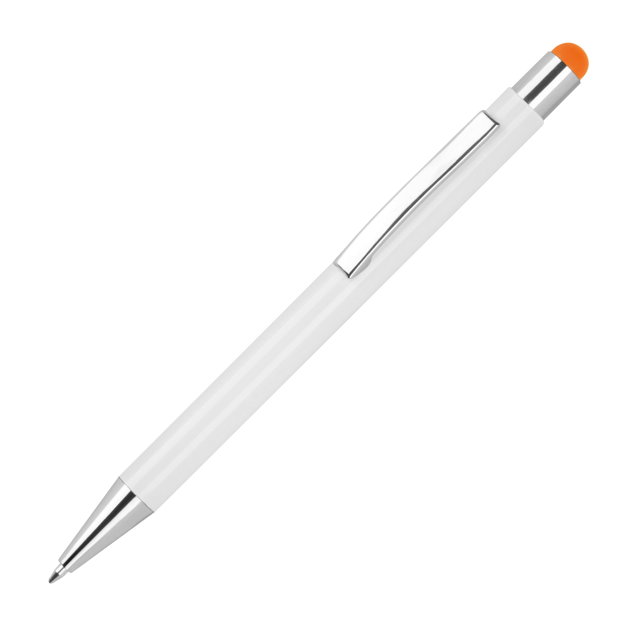 MA13238-10Kugelschreiber aus Aluminium mit gummierter Oberflaeche _ orange MA13238-10Kugelschreiber aus Aluminium mit gummierter Oberflaeche _ orange
