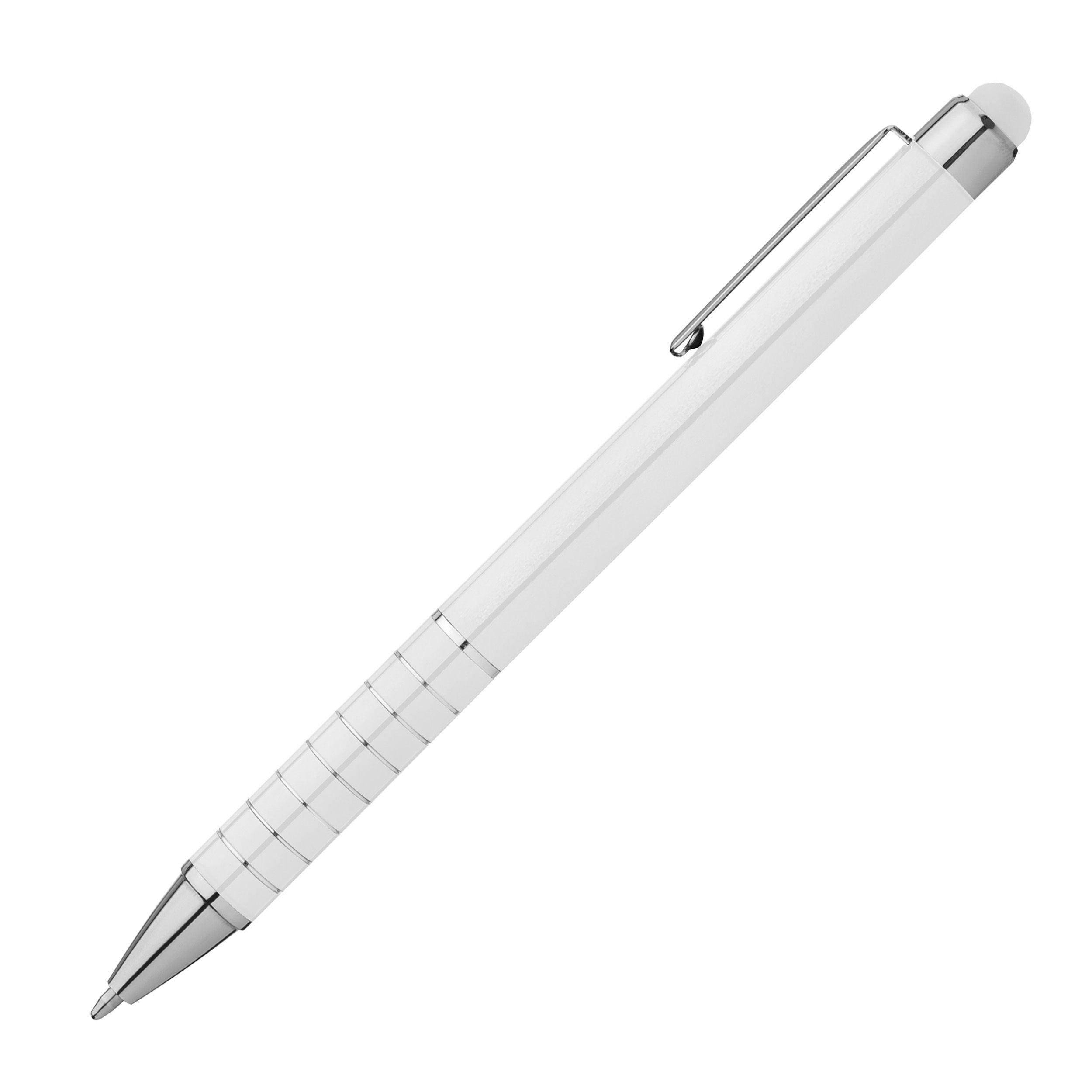 MA10418-06Kugelschreiber aus Metall mit Touchfunktion_ weiss