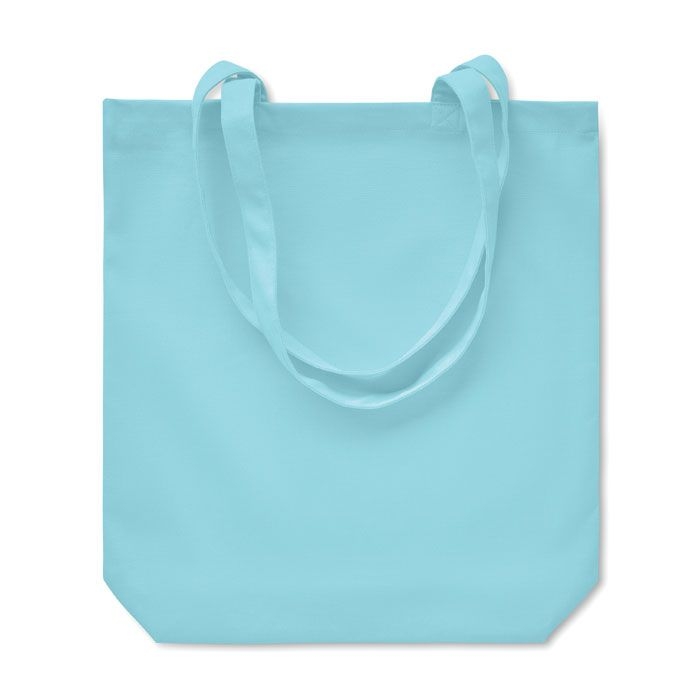 MO6442-66Rassa Coloured Einkaufstasche Canvas 270 g_m²_ babyblau