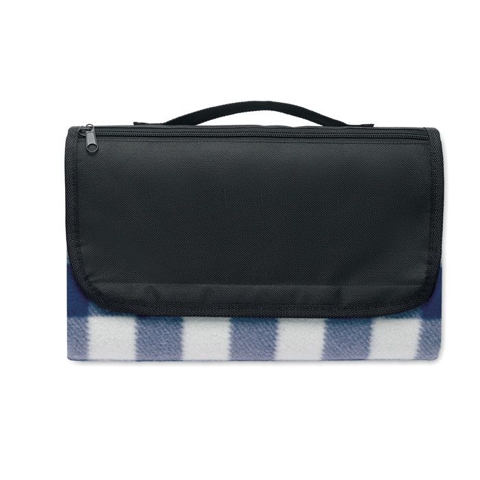 MO6891-04Caly Picknick Decke RPET-Fleece_ Blau