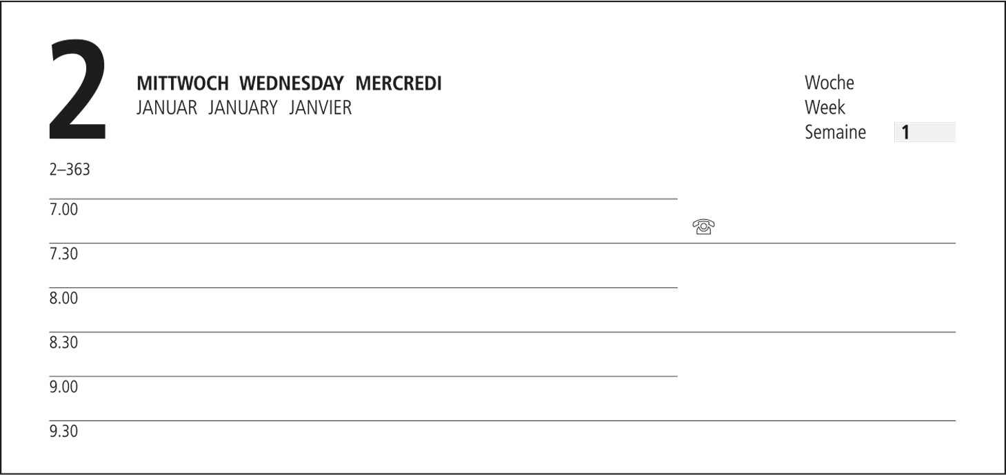 GE0053-GLTageskalender Advance_ glaenzend