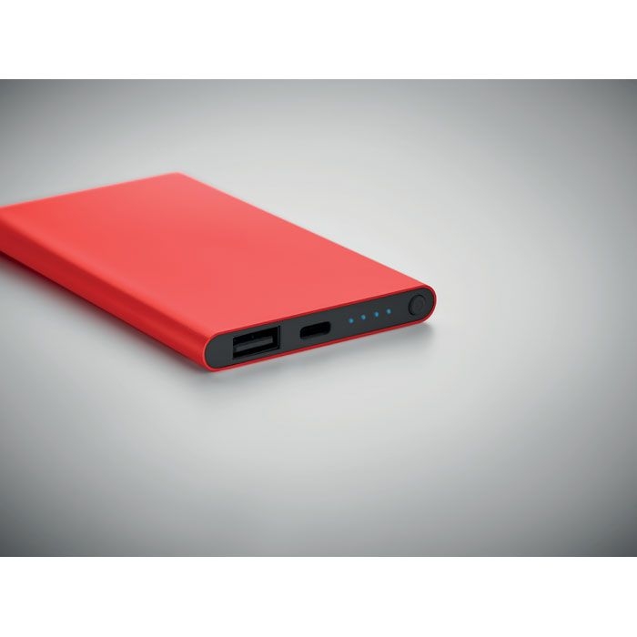 MO6825-05Powerflat C Powerbank 4000 mAh_ Rot