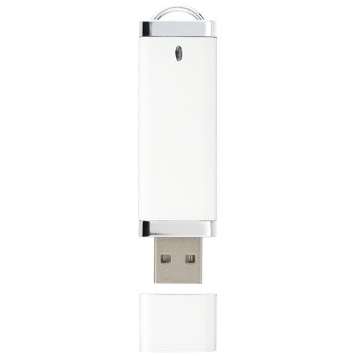 PF123525-2Flat 4 GB USB-Stick_ weiss_ 4 GB
