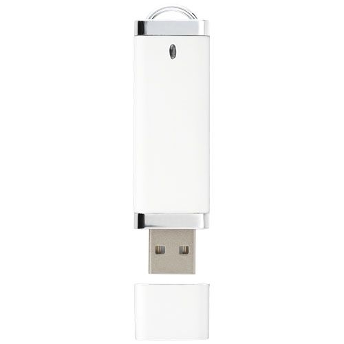 Flat 4 GB USB-Stick, weiß, 4 GB