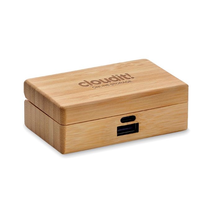 MO2303-40Orebam TWS 5.3 wireless Ohrhoerer-Set_ holz