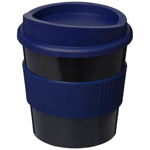 Americano® Primo 250 ml Becher mit Schutzring, schwarz,blau