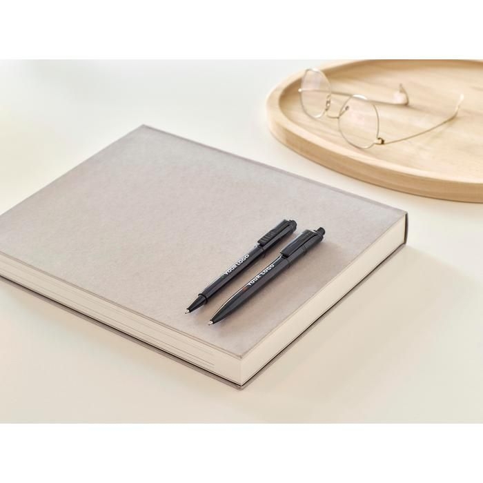 GI13163-01Stilolinea Baron Extra ABS-Kugelschreiber_ schwarz