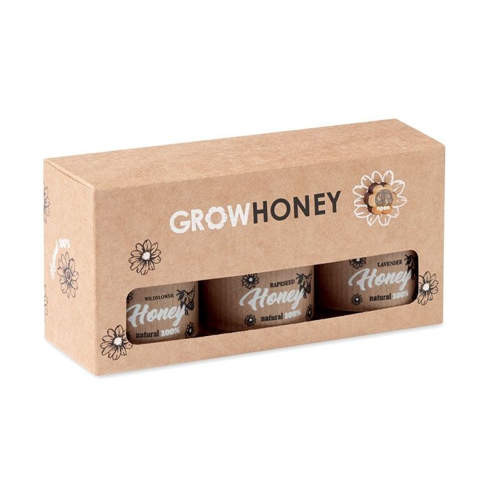 MO6441-40Beebee Set Wildblumenhonig 3er Set_ Holz