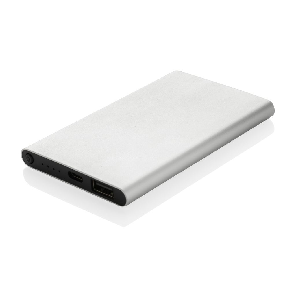 XDP322_42-24.000mAh Type-C Powerbank aus RCS recyeltem ABS _ Aluminium_ silber
