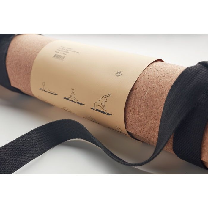 MO6267-13Savasana Yoga Matte Kork_ Beige