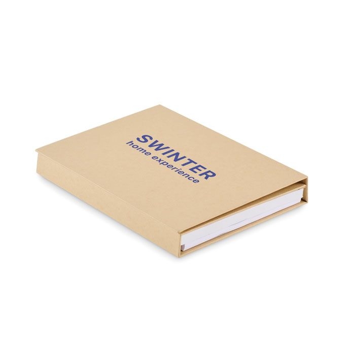 MO2526-13Cenote Schreibset mit Notizblock_ beige