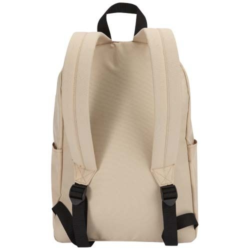 PF130096-1Byron 14_ GRS-recycelter City Laptop Rucksack 14 L_ oatmeal