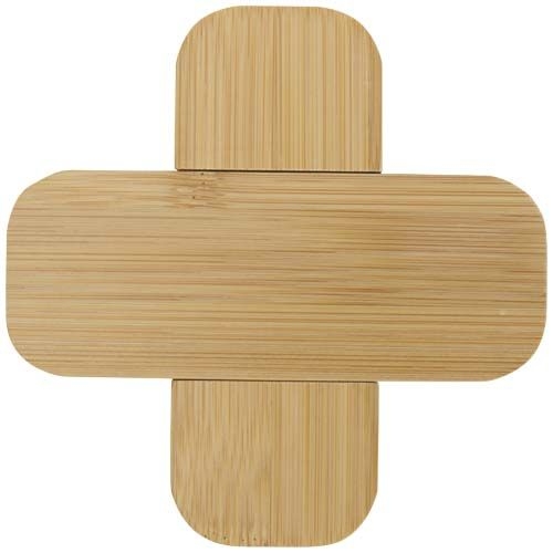 PF126362-1Croc Untersetzer aus Bambus – klein_ natur