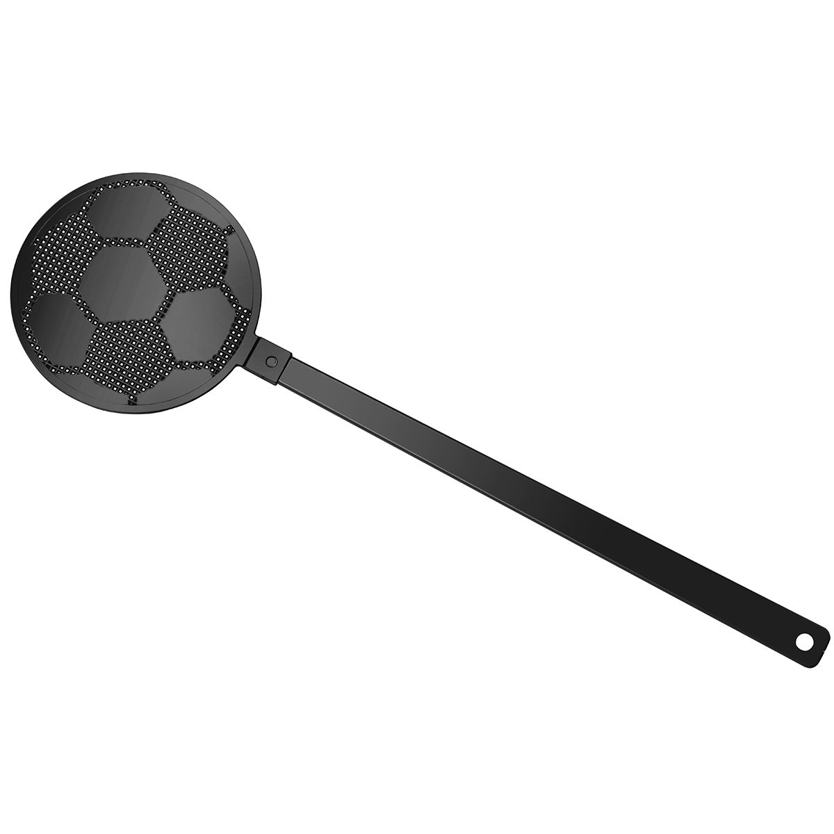 HE8410-6-6Fliegenklatsche _Fussball_ schwarz_ schwarz HE8410-6-6Fliegenklatsche _Fussball_ schwarz_ schwarz